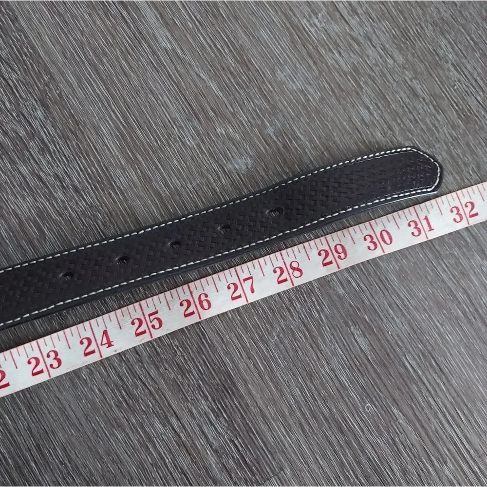 3D Arrow Stitch Western Belt 26